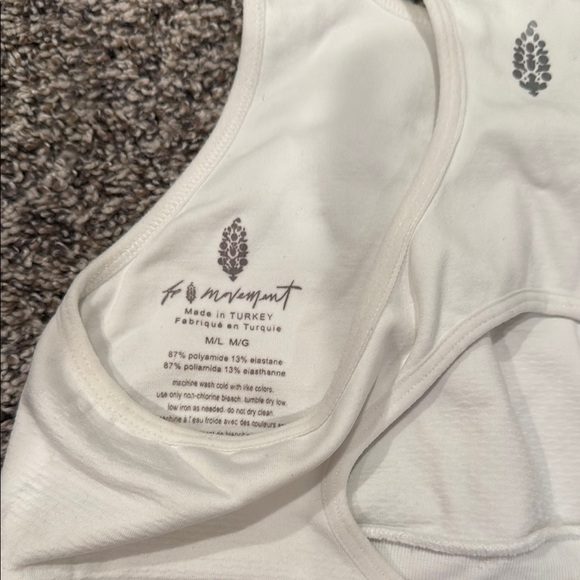 FP Movement by Free People Other - Free People Movement White Sports Bra